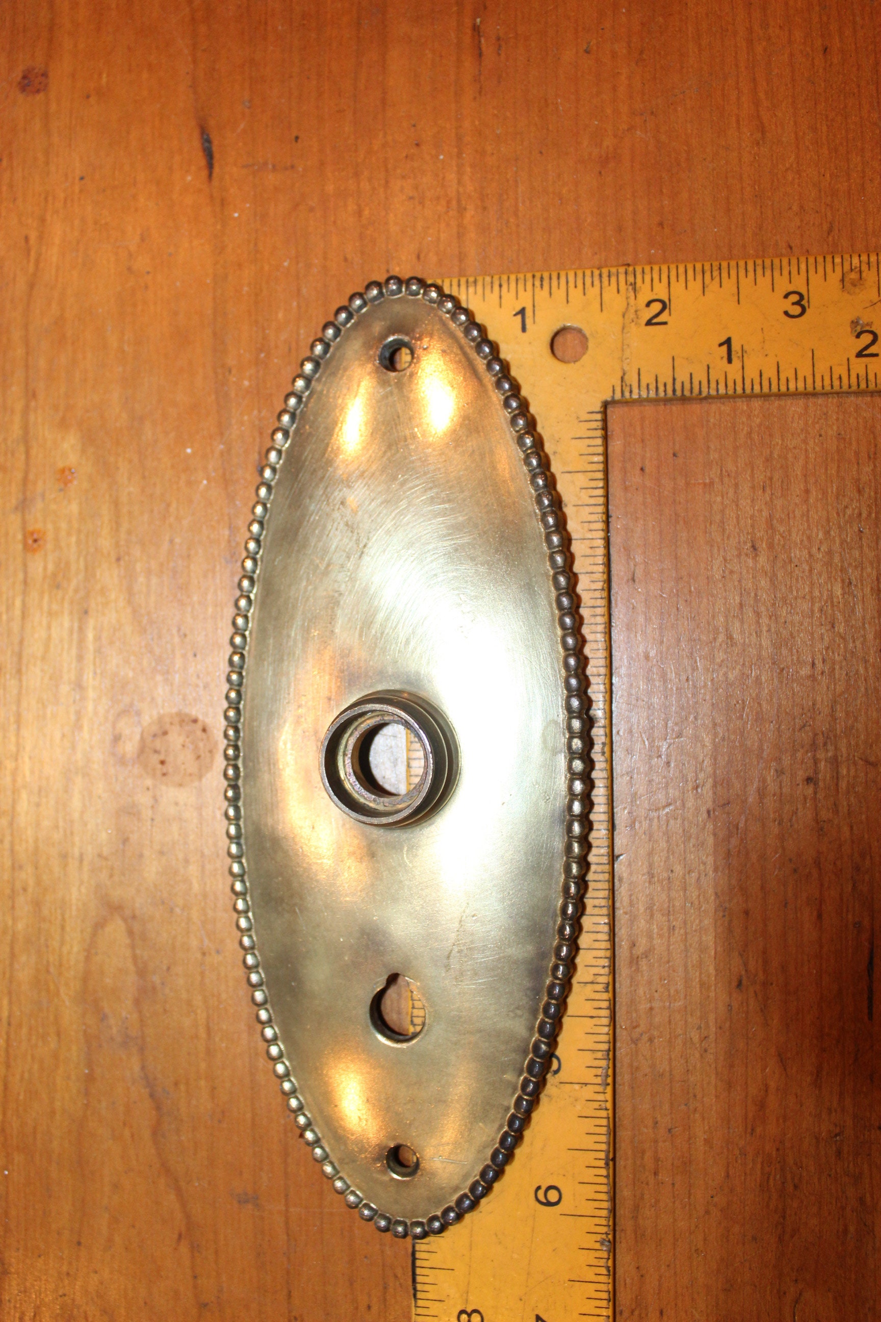 Antique Thumb Turn Beaded Escutcheon for Reading Lenox Design Etsy