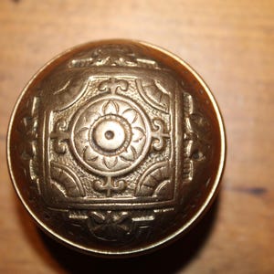 Corbin H-21700 2-1/2" Entry   Bronze Antique Victorian Doorknob C:1885 T-12