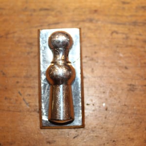 Nickel Plate Over Cast Bronze Antique Door Escutcheon with Key Door CC-166