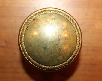 Choice of One Antique Cast Bronze Corbin Rope Doorknob M-18001 C:1905 Y-20