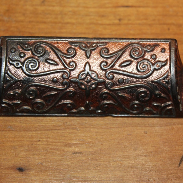 Antique Copper Bin Etsy