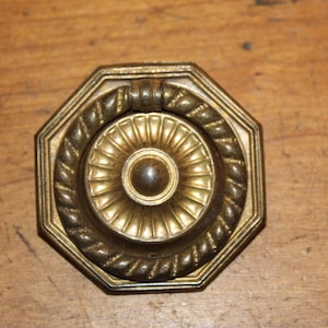 Antique Brass / Bronze Drawer Drop Bail Pull Unbranded Aged Patina G-13