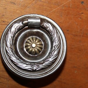 Choice Antique Brass / Bronze Drawer Drop Bail Pull Unbranded Plating Worn G-54