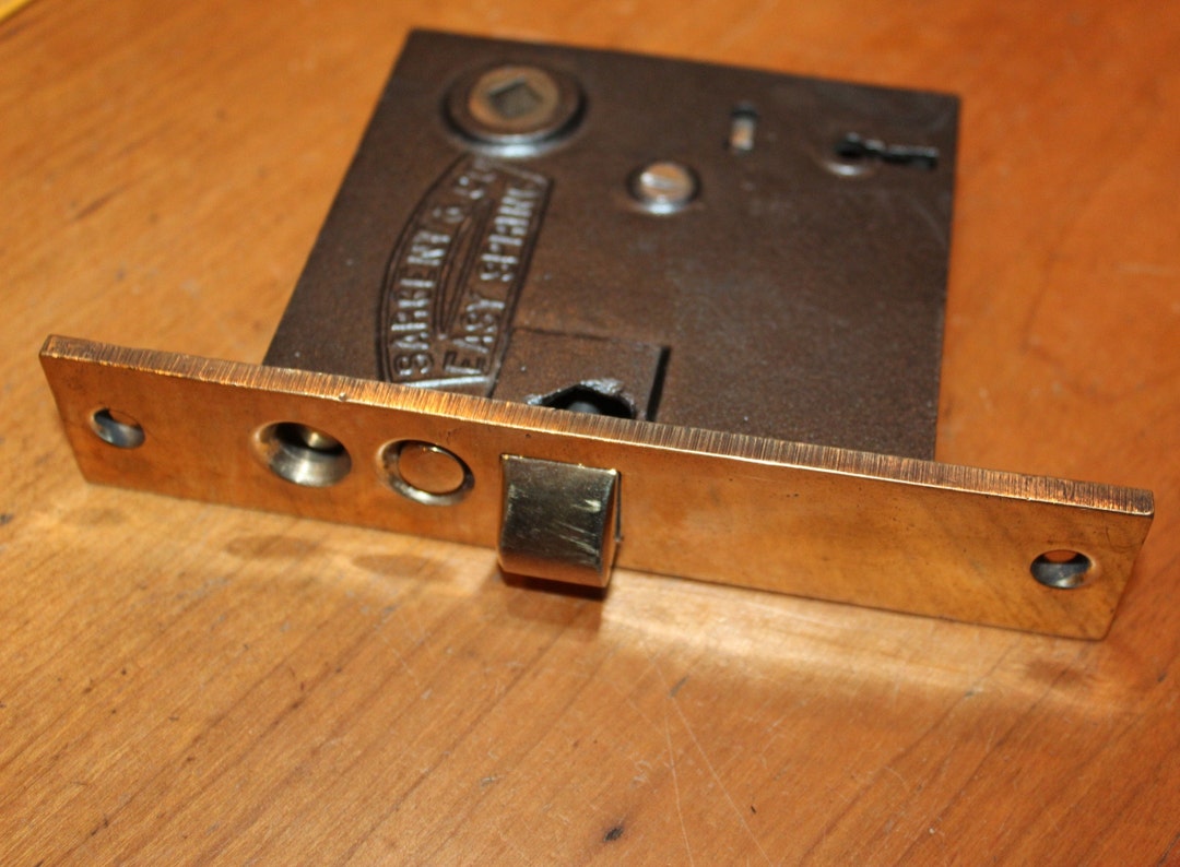 Sargent Easy Spring Push Button 3441/2 Victorian Mortise Lock Etsy