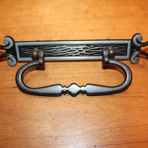 Vintage Amerock Madiera 1971 T-170 Pewter Silver NOS Bail Pull Handle Z-16