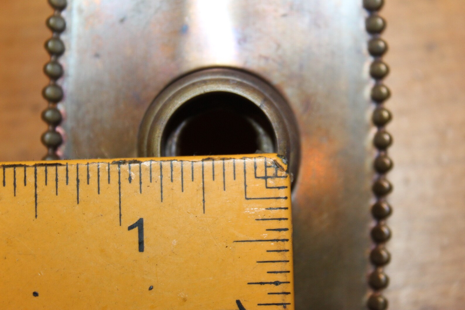 Antique Thumb Turn Beaded Oval Escutcheon for Reading Lenox Etsy