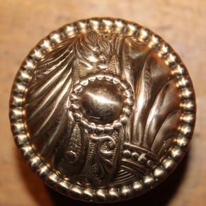The Roanoke By Corbin B-21500 Antique Victorian Bronze Knob C: 1895 T-118