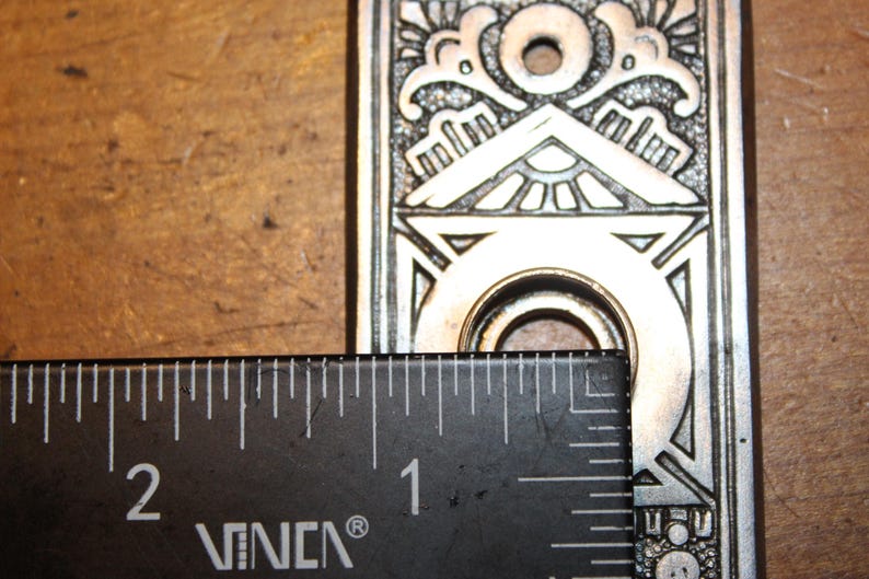 Rare Pattern Corbin Ceylon B-11400 Cast Iron Doorknob Escutcheon S-115 ...