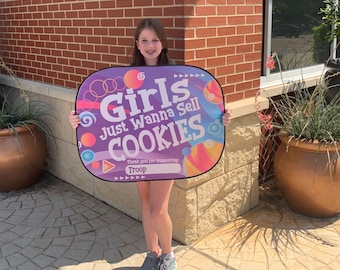 Girl Scout Cookie Sign
