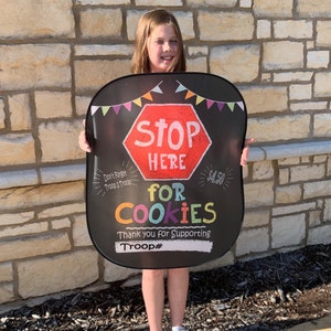 Girl Scout Cookie Sign