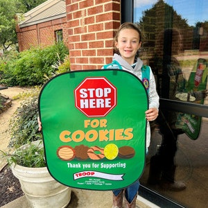 Girl Scout Cookie Sign