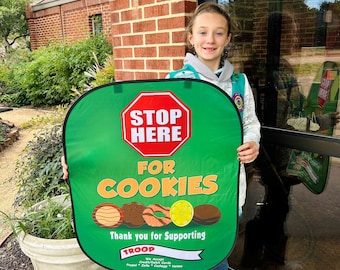 Girl Scout Cookie Sign