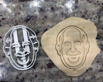 The Office Dunder Mifflin Kevin Malone "World's Famous chili" cortador de galletas impreso en 3D