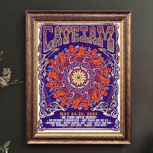 CaveJam 2025 Artist Prints - The Caverns Cave Jam Festival