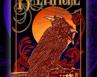Baltimore Halloween 2024 *Fan Art* 11x17 prints - Regular & Gold Foil