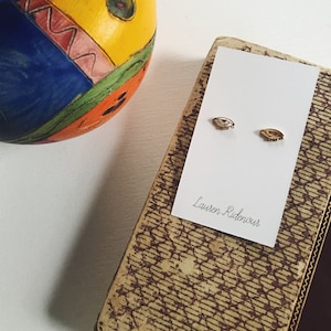 teeny tine evil eye studs minimalist jewelry unique earrings eye ball studs handmade earrings unique gift abstract jewelry dainty earrings