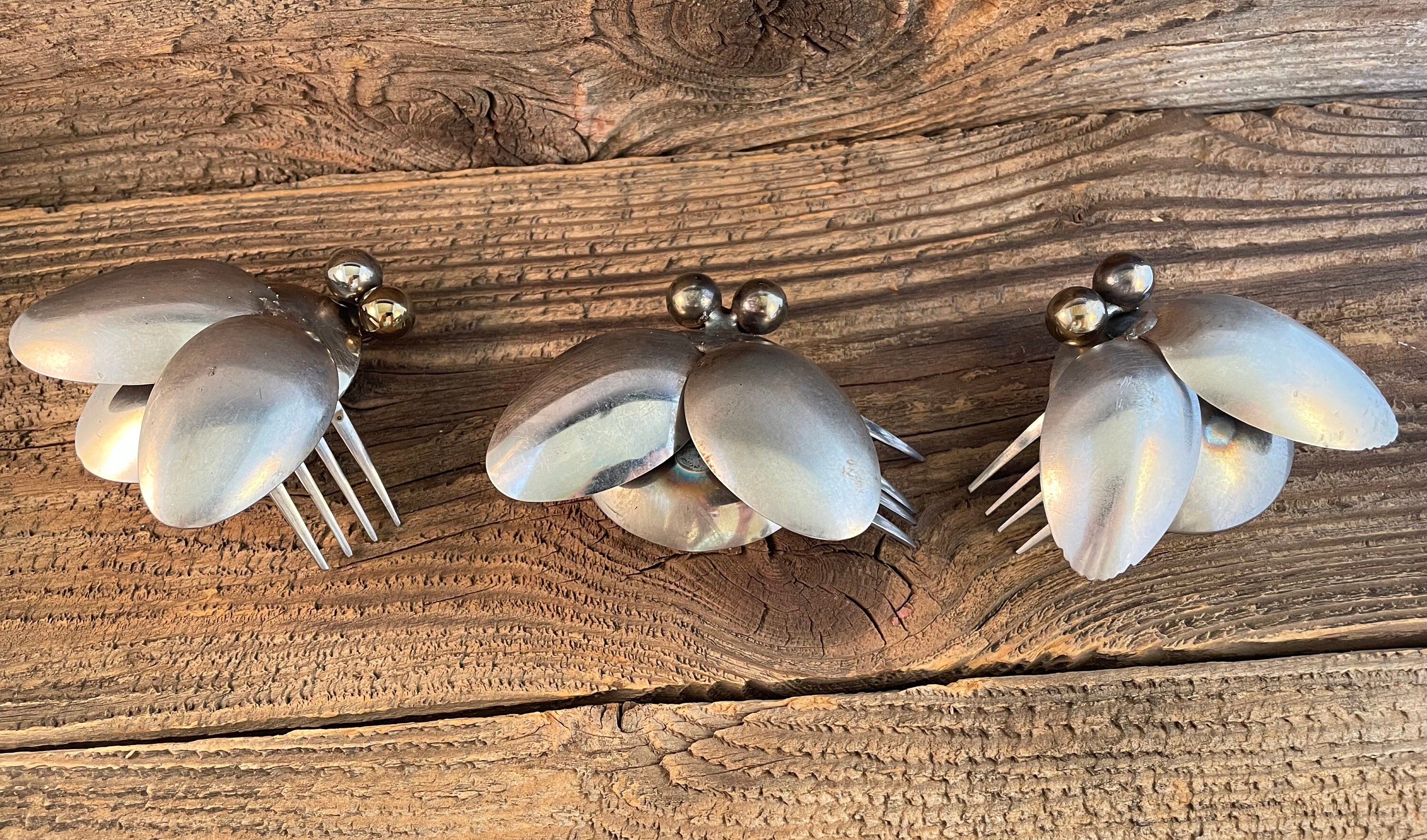 Silverware Ladybug Trinket Critters (set of Three) - Etsy
