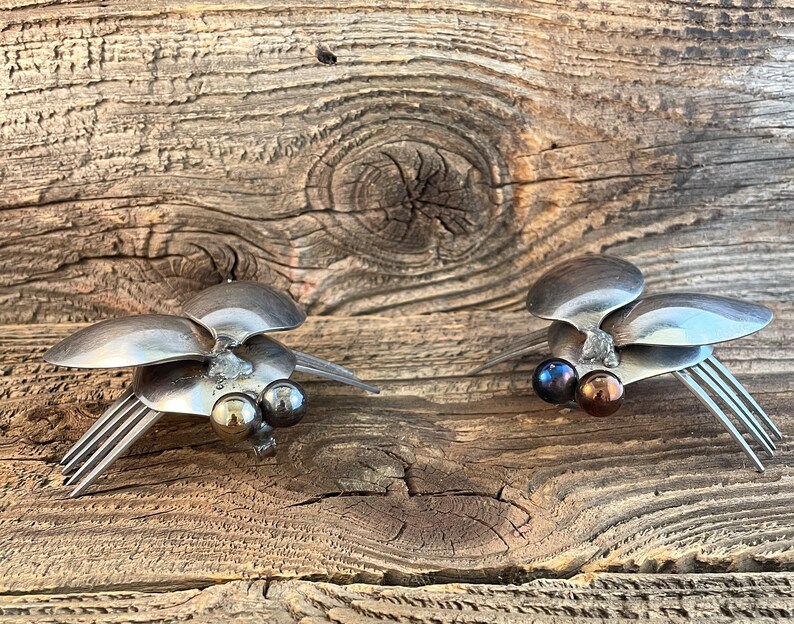 Silverware Ladybug Trinket Critters (set of Three) - Etsy