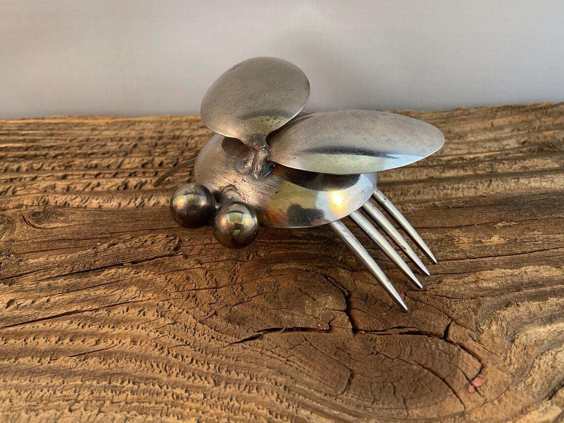 Silverware Ladybug Trinket Critters set of Three - Etsy