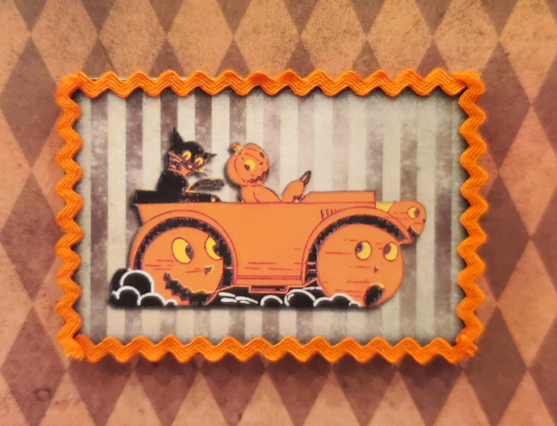 Retro Halloween Set. Classic Vintage Halloween Black Etsy