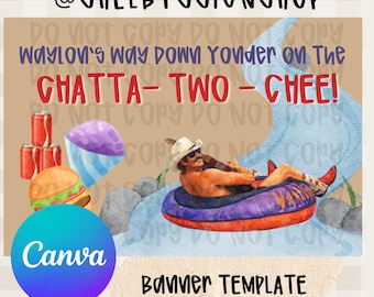 Plantilla de banner CHATTA-TWO-CHEE