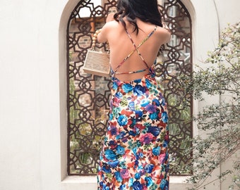 attic and barn silk dress Attic And Barn Dresses Multi Colour