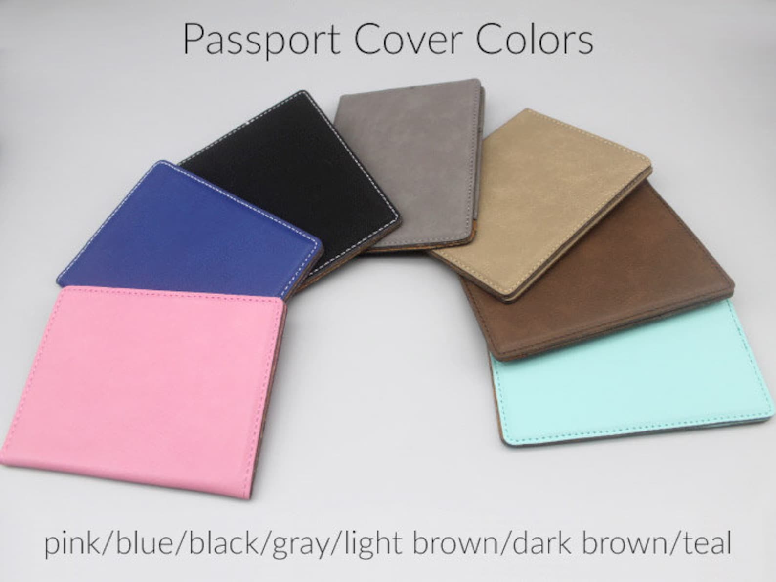 His Hers Passport Covers Custom Laser Engraved Passport Etsy