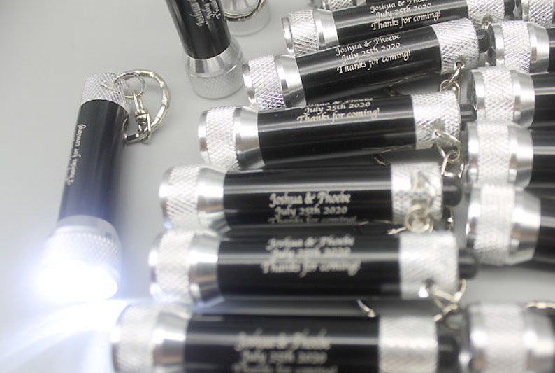 Bulk wedding favors bulk keychain flashlight bulk keychains Etsy