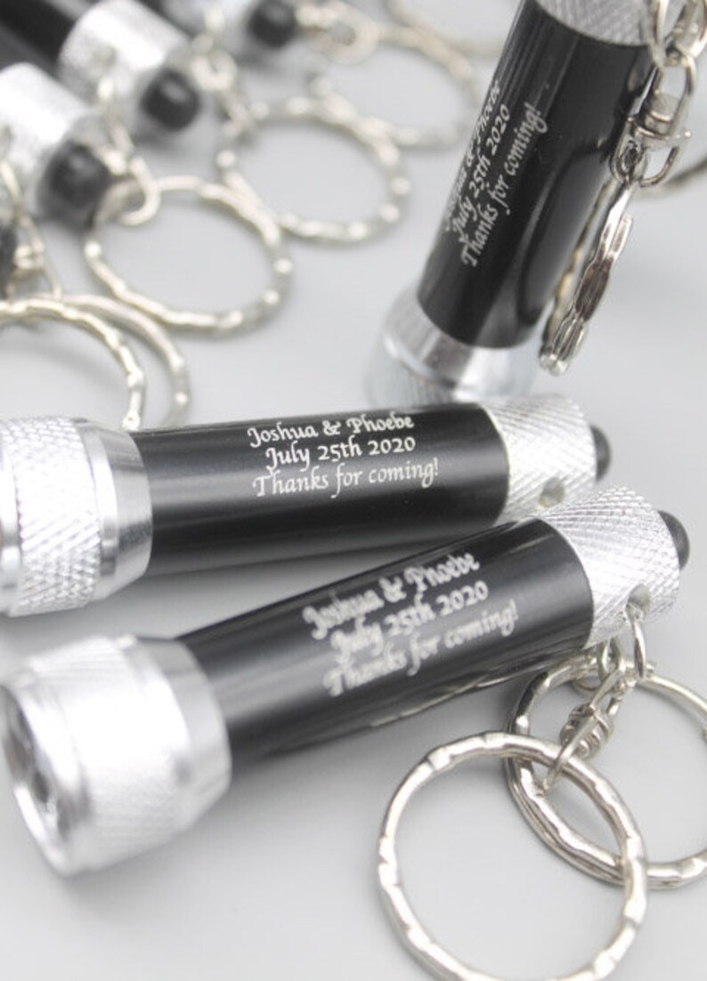 Bulk wedding favors bulk keychain flashlight bulk keychains Etsy