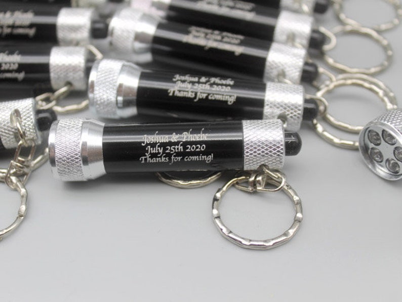 Bulk wedding favors bulk keychain flashlight bulk keychains Etsy