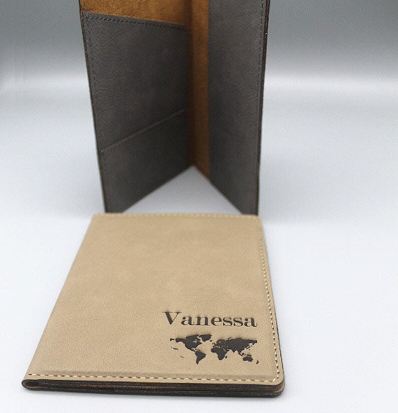 His/hers Passport Covers Custom Laser Engraved Passport Etsy