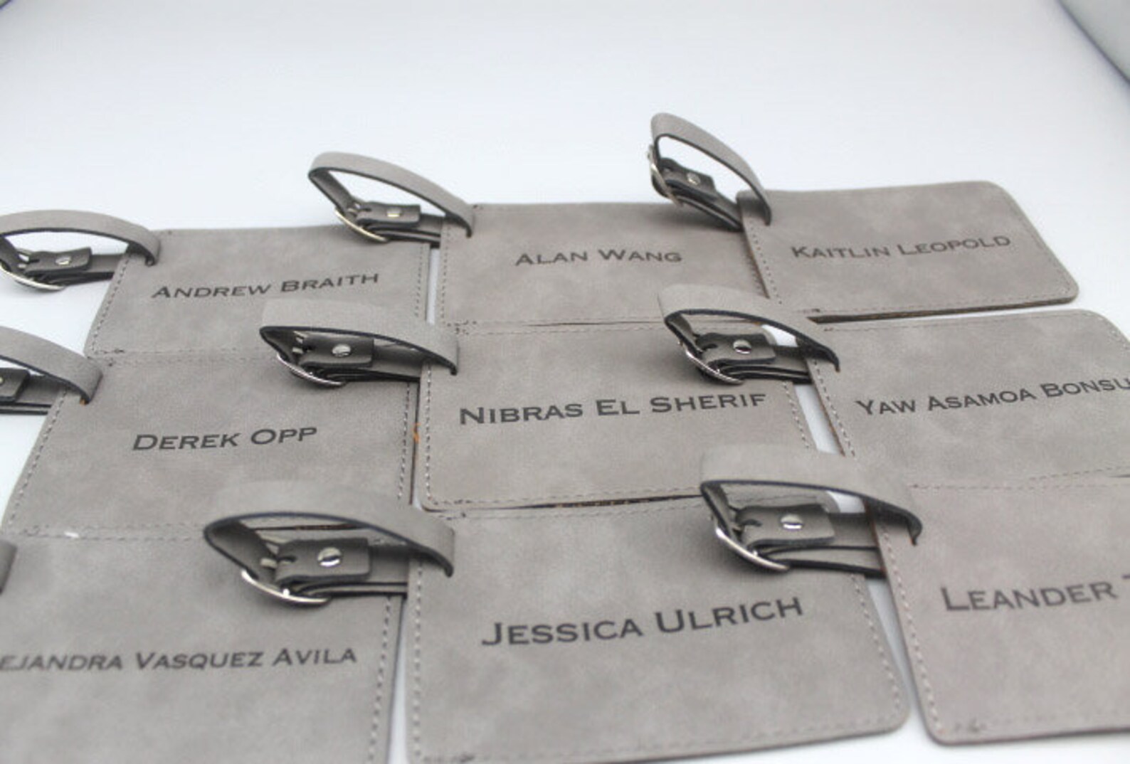 Bulk Luggage Tags Bulk Wedding Party Gift Faux Leather Etsy