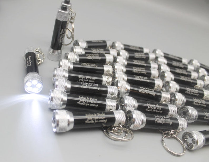 Bulk wedding favors bulk keychain flashlight bulk keychains Etsy