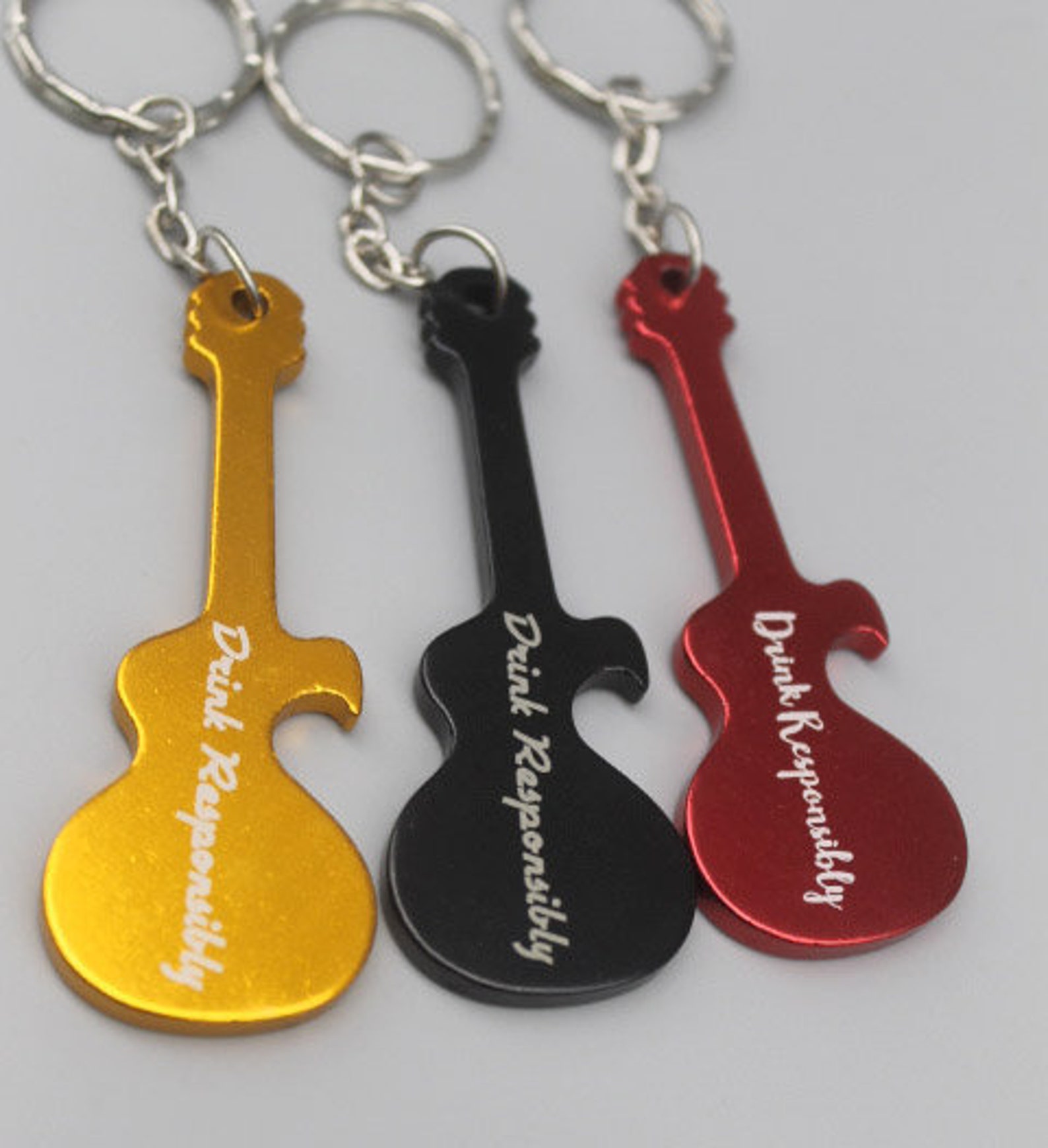 Personalized Party Favor Wedding Favors Guitar Bottle Opener Etsy