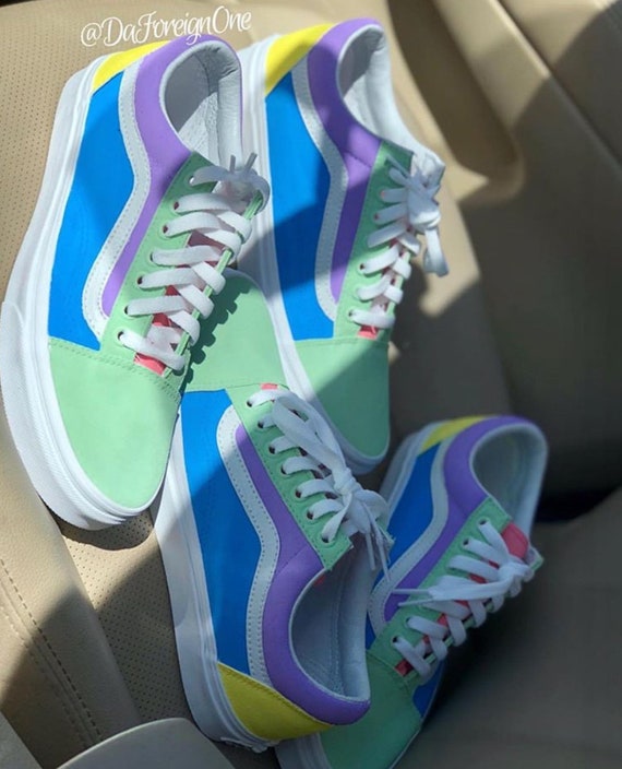 vans old school pastel vans old school pastel