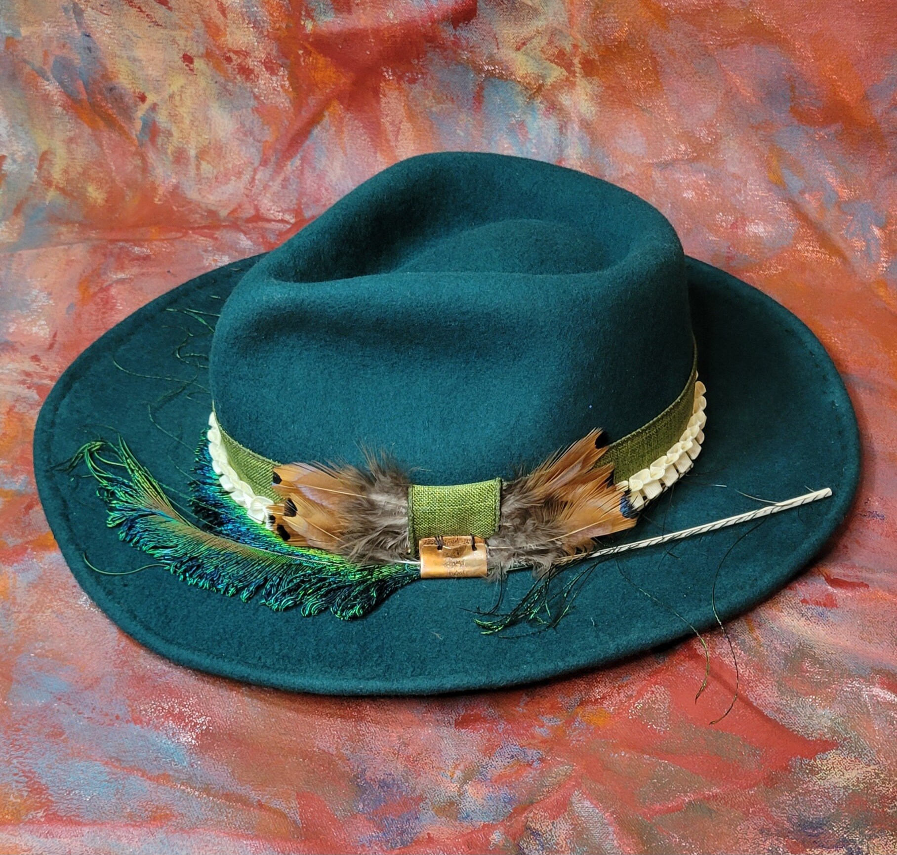 Emerald Green Fedora