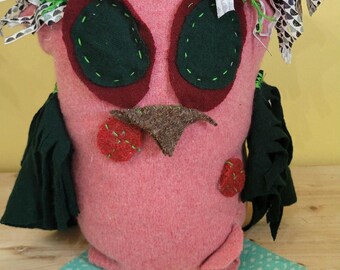 Pink Dot Owl