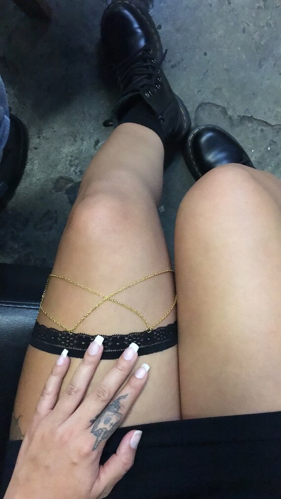 Lace Garter Jewelry Etsy