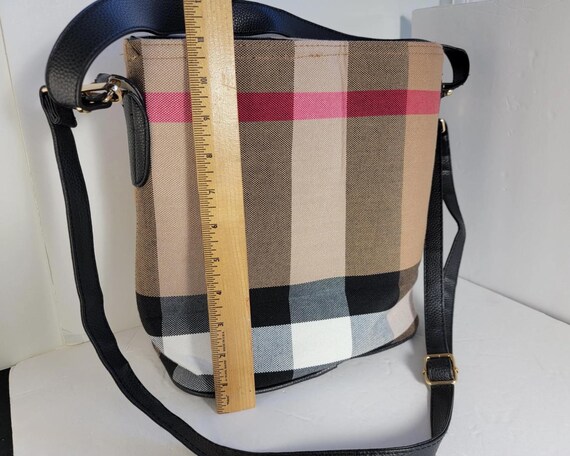 Large Multicolor Bucket Bag, Patterned Bucket Pur… - image 8