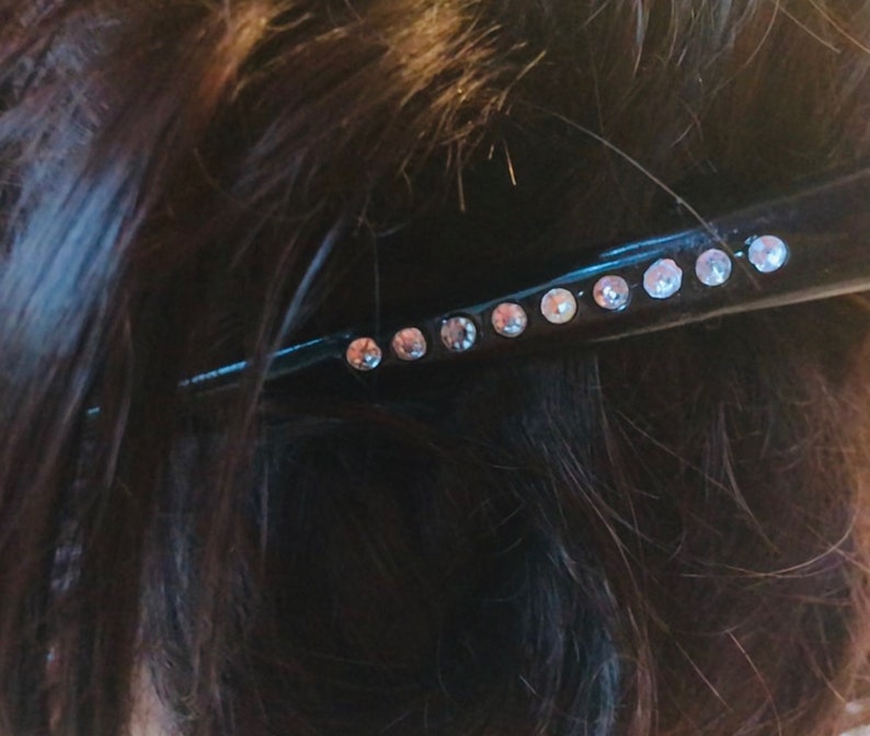 Alligator Hair clip vintage Set 2 Alligator hair clips for Etsy