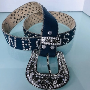 Rhinestone western belt women, western wear women,western belt rhinestone, cowgirl western rhinestone belt,cowboy belt,beaded belt, SIZE -S