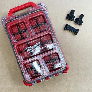 Milwaukee Packout Wandhalterung mit Riegel | Shop Organisation | Aufbewahrung