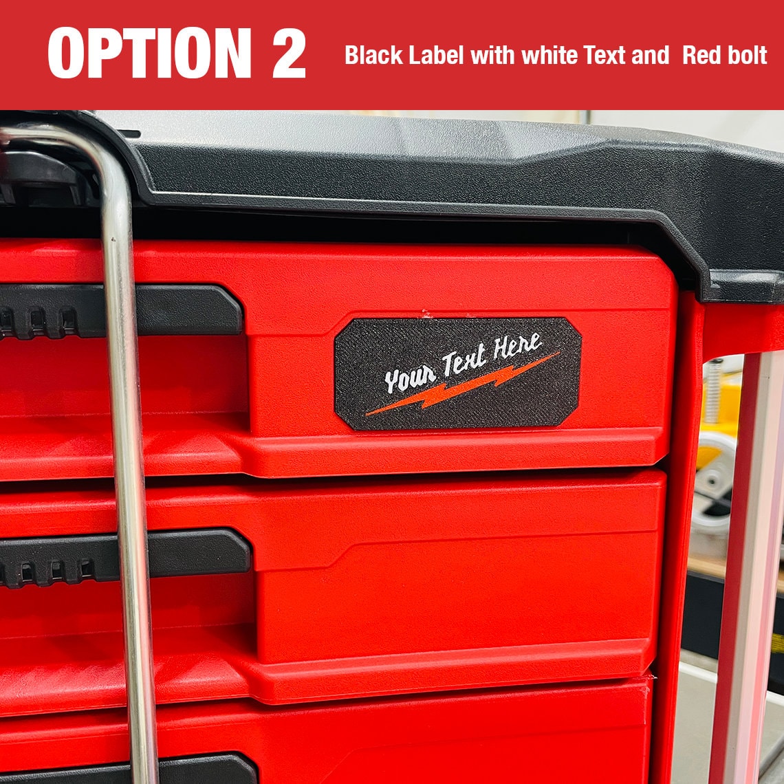 Milwaukee Packout Label - Smaller Drawer Badge | Upgrade ...