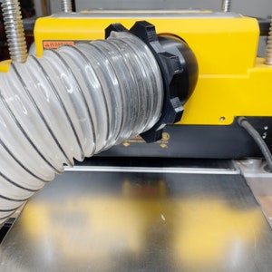 NEW - 4&#39;&#39; Magnetic Hose Adapter for DeWalt DW735 DW735X with Magnetic 4&#39;&#39; Flex Hose fitting | Dust Collection | Woodworking | DeWalt Tools