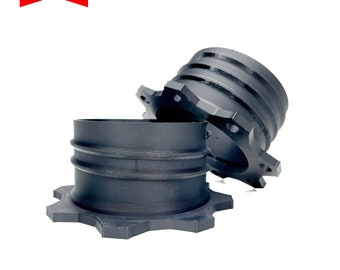 NEW - 4 inch Magnetic Flex Hose Adapter For Tool to Hose Connection | Flex Hose fitting | Dust Collection | Woodworking