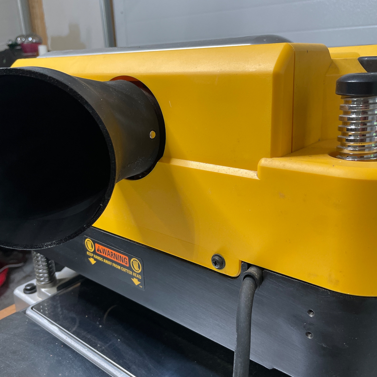 4 Inch Hose Adapter Compatible With Dewalt DW735 & Dw735x Planer Dust Collection Woodworking