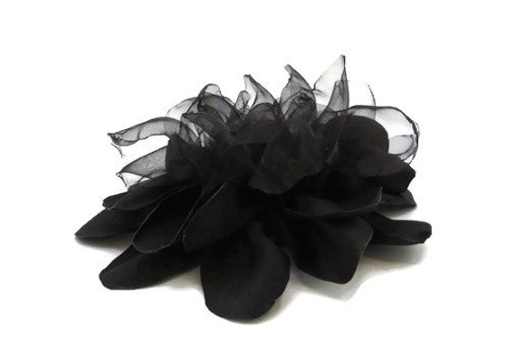 black satin dress accessories " Solene " Satin Scarf Detail One Shoulder Maxi Dress ( Black )