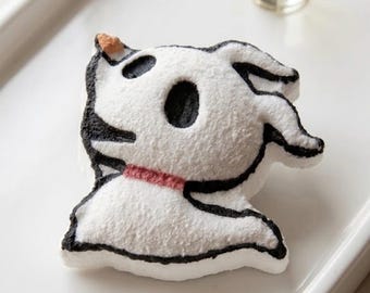 Zero, Character Bath Bomb, Large Bath Bomb, Goth Christmas, Nightmare Bath Bomb, Stocking Stuffer, Horror Bath Bomb, Ghost Dog, Dachshund