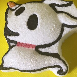 Zero, Character Bath Bomb, Large Bath Bomb, Goth Christmas, Nightmare Bath Bomb, Stocking Stuffer, Horror Bath Bomb, Ghost Dog, Dachshund