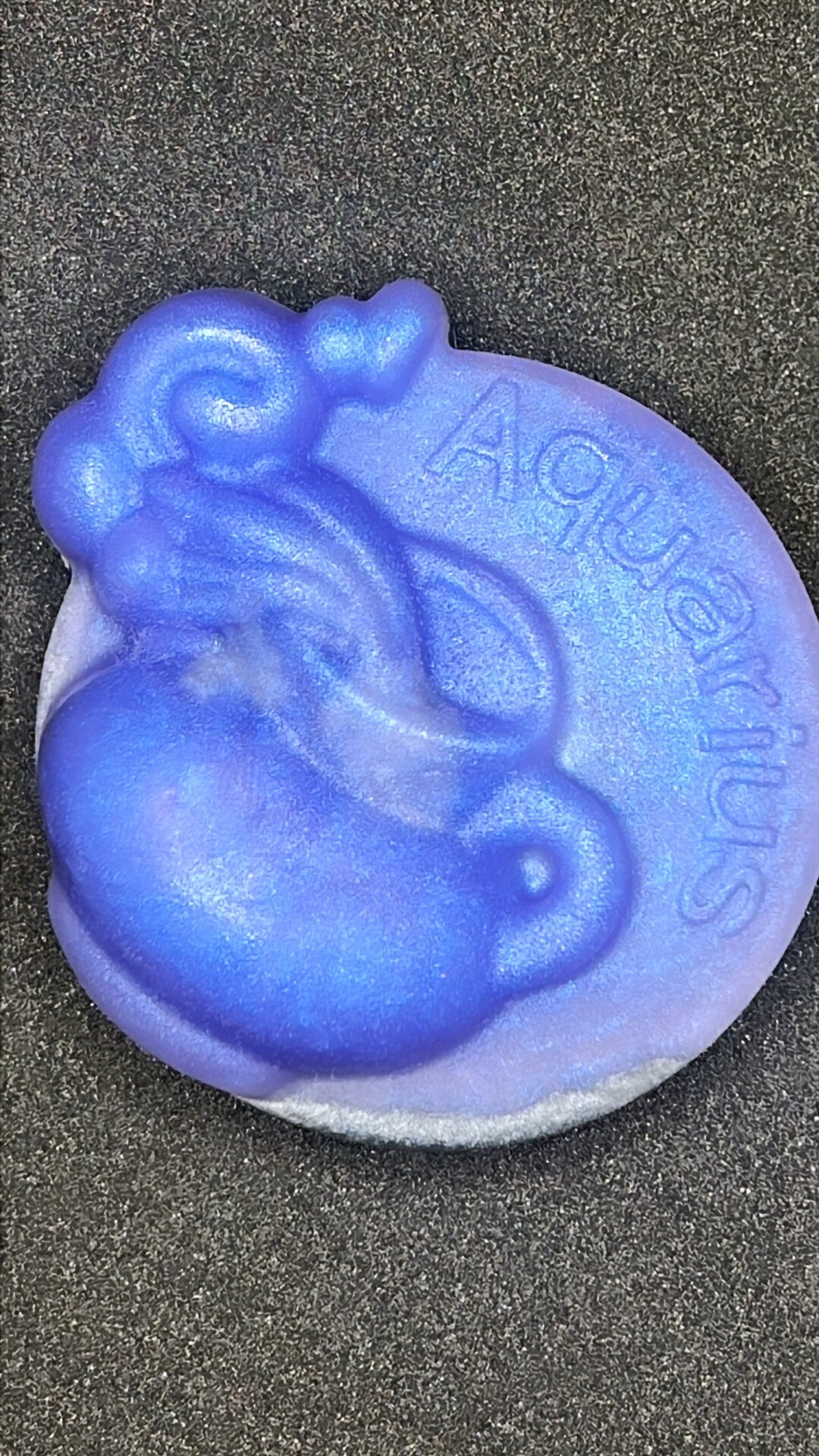 Aquarius Soap, Crystal Inside Soap, Gemstone Soap, Watermint and